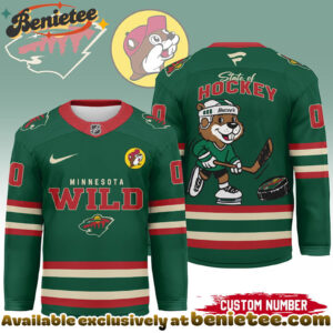 Minnesota Wild Premium NHL Bucees Personalized Hockey Jersey