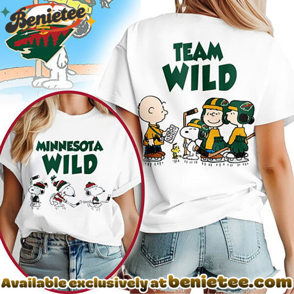 Minnesota Wild Premium NHL Peanut Hockey T-shirt