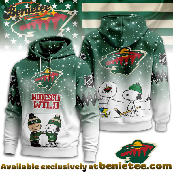 Minnesota Wild Premium NHL Peanuts Hoodie, Tshirt, Sweatshirt