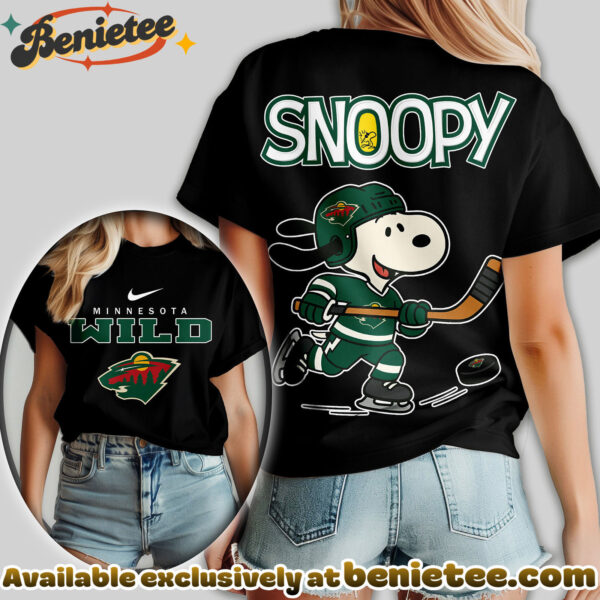Minnesota Wild Premium NHL Snoopy Hockey Women Tshirt, Sweatshirt, Hoodie