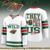 Minnesota Wild Premium NHL They Not Like Us Hockey Jersey