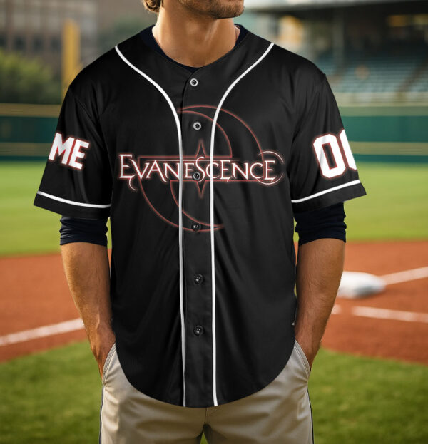 Evanescence North America Tour 2026 Baseball Jersey