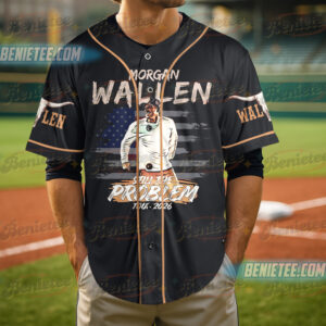 Morgan Wallen Still Problem Tour 2026 Baseball Jersey