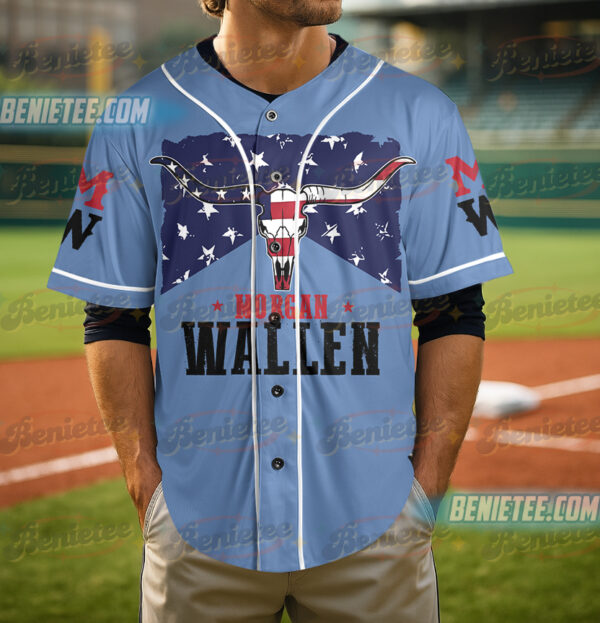Morgan Wallen Music Tour Baseball Jersey