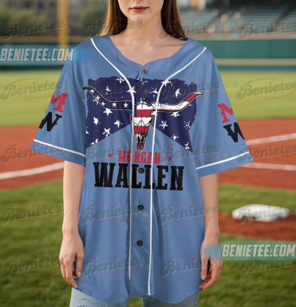 Morgan Wallen Music Tour Baseball Jersey