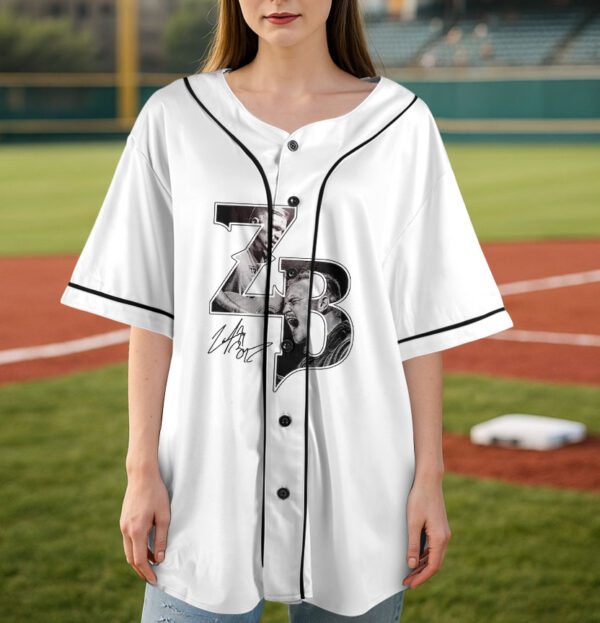 Zach Bryan With Heaven On Tour 2026 Baseball Jersey, Zach Bryan Country Music Baseball Jersey