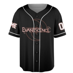 Evanescence North America Tour 2026 Baseball Jersey
