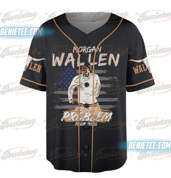 Morgan Wallen Still Problem Tour 2026 Baseball Jersey