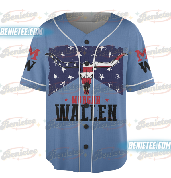 Morgan Wallen Music Tour Baseball Jersey