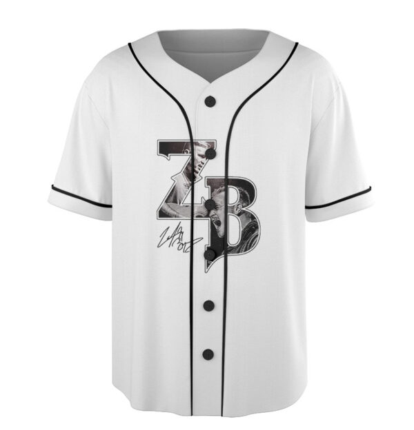 Zach Bryan With Heaven On Tour 2026 Baseball Jersey, Zach Bryan Country Music Baseball Jersey