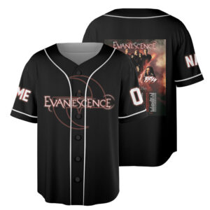 Evanescence North America Tour 2026 Baseball Jersey