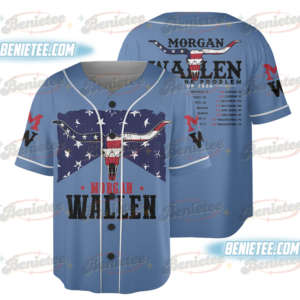 Morgan Wallen Music Tour Baseball Jersey
