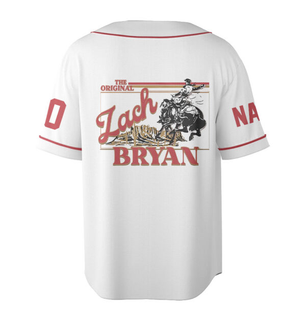 Zach Bryan Concert Baseball Jersey