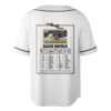 Zach Bryan With Heaven On Tour 2026 Baseball Jersey, Zach Bryan Country Music Baseball Jersey