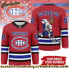 Montreal Canadiens Premium NHL Scooby Doo Personalized Hockey Jersey
