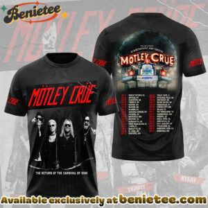 Motley Crue tour 2026 Shirt, Hoodie, Sweatshirt - Ver 4