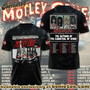 Motley Crue tour 2026 Shirt, Hoodie, Sweatshirt - Ver 6