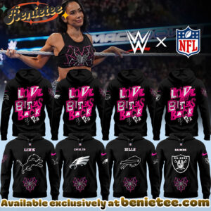NFL x AJ LEE HAS RETURNED WWE Hoodie, Tshirt, Sweatshirt