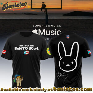 NFL x Bad Bunny Super Bowl Tshirt, Sweatshirt, Hoodie - Ver 5