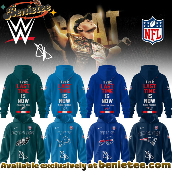 NFL x John Cena WWE Limited Edition Signature - Hoodie, Tshirt, Sweatshirt - Ver 2