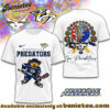 Nashville Predators Premium NHL Deadhead 3D Shirt