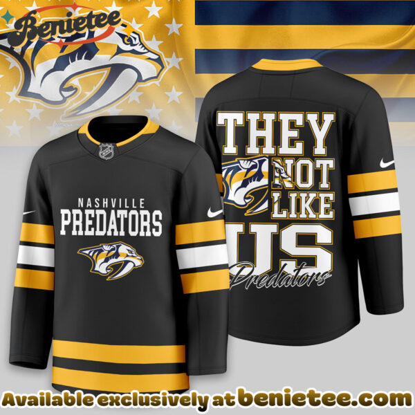 Nashville Predators Premium NHL They Not Like Us Hockey Jersey - Ver 2