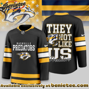 Nashville Predators Premium NHL They Not Like Us Hockey Jersey - Ver 2