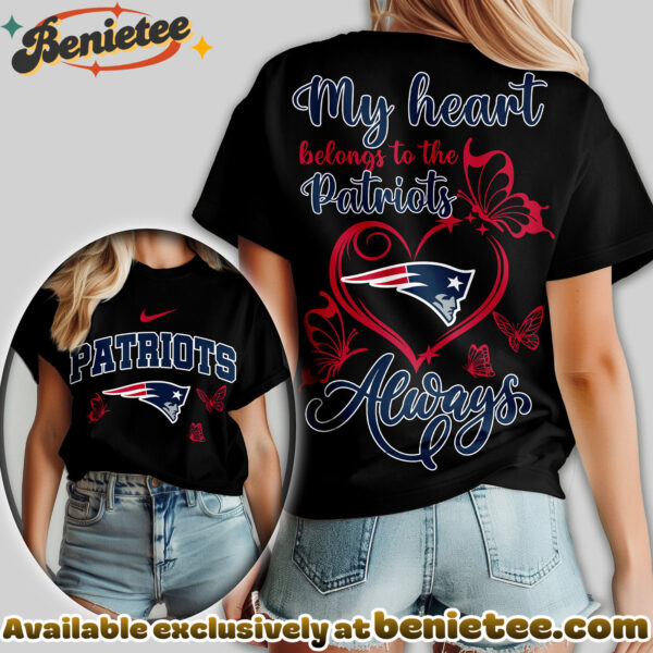 New England Patriots Premium NFL Butterfly Women Shirt, Hoodie, Sweatshirt