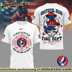 New England Patriots Premium NFL Grateful Dead Firefighter 3D Shirt, Hoodie, Sweatshirt