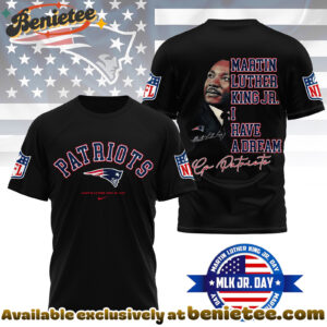 New England Patriots Premium NFL Martin Luther King JR. Day 3D Shirt, Hoodie, Sweatshirt