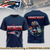 New England Patriots Premium NFL Minecraft 3D Shirt