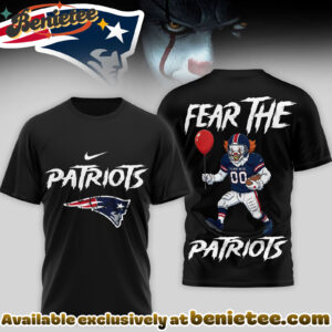 New England Patriots Premium NFL Pennywise 3D Shirt