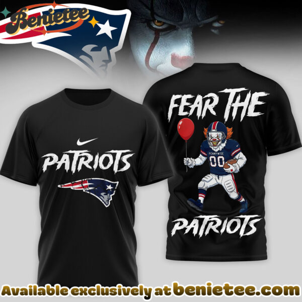New England Patriots Premium NFL Pennywise 3D Shirt