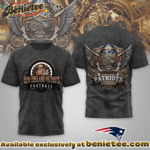 New England Patriots Premium NFL Steampunk T-shirt
