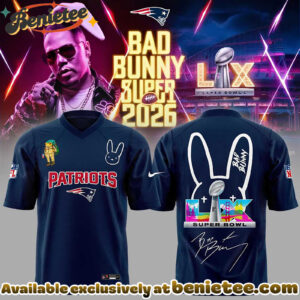 New England Patriots x Bad Bunny Super Bowl 2026 Football Jersey V2