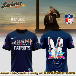 New England Patriots x Bad Bunny Super Bowl Limited Edition Tshirt, Sweatshirt, Hoodie