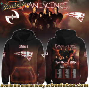 New England Patriots x Evanescence Hoodie Limited Hoodie, All Team NFL