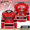 New Jersey Devils Premium NHL Bad Bunny Hockey Jersey NY