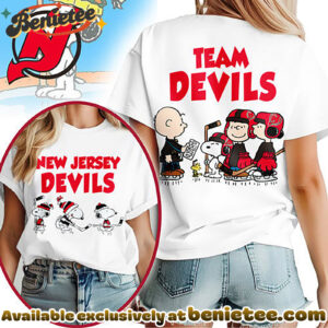 New Jersey Devils Premium NHL Peanut Hockey T-shirt