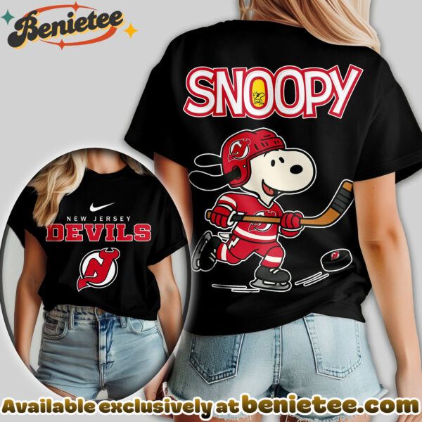 New Jersey Devils Premium NHL Snoopy Hockey Women Tshirt, Sweatshirt, Hoodie