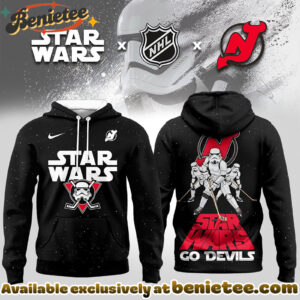New Jersey Devils Premium NHL Star Wars Imperial Trooper 3D Hoodie