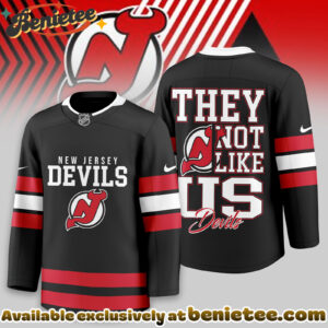 New Jersey Devils Premium NHL They Not Like Us Hockey Jersey - Ver 2