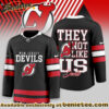 New Jersey Devils Premium NHL They Not Like Us Hockey Jersey - Ver 2