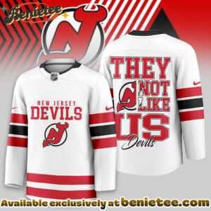 New Jersey Devils Premium NHL They Not Like Us Hockey Jersey