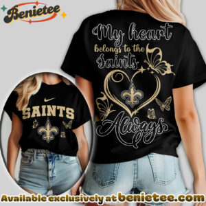 New Orleans Saints Premium NFL Butterfly Women Shirt, Hoodie, Sweatshirt