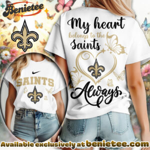 New Orleans Saints Premium NFL Butterfly Women Shirt, Hoodie, Sweatshirt