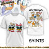 New Orleans Saints Premium NFL Donald And Daisy 3D Tshirt, Sweatshirt, Hoodie