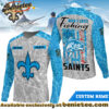 New Orleans Saints Premium NFL Love Fishing Long Sleeve Hoodie, T-shirt, Sweatshirt