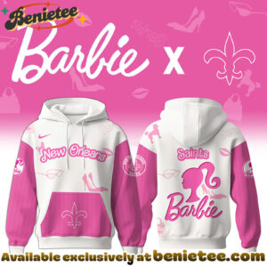 New Orleans Saints x Barbie Hoodie Limited Edition - Selling Out Fast Hoodie, Sweatshirt, T-shirt