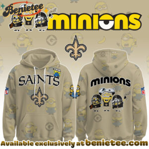 New Orleans Saintsx Minions Limited Edition - Selling Out Fast Hoodie, Sweatshirt, T-shirt